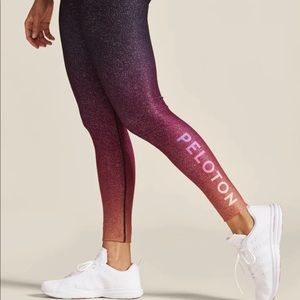 Peloton Sunrise Fade - With Brand leggings